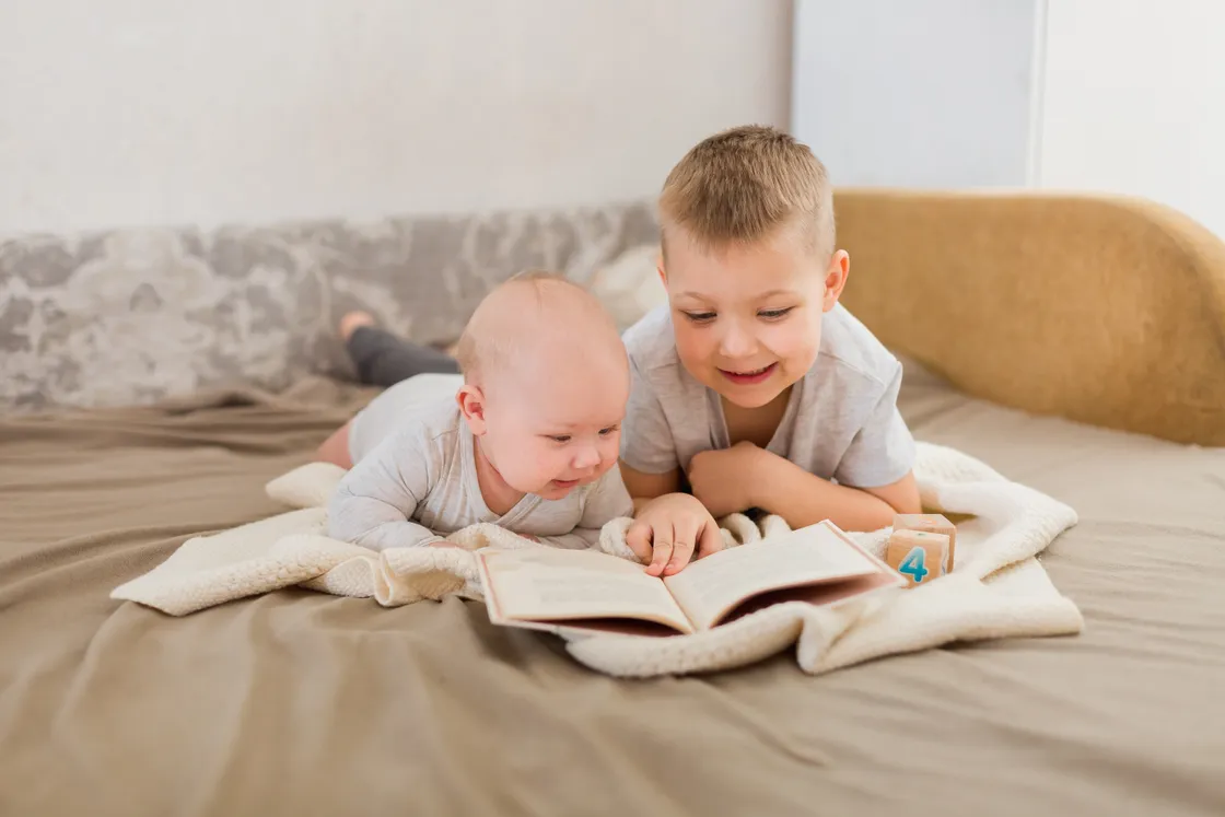 snuggle up and share a book