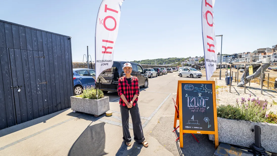 Ki-Ot plans to stage regular Asian & farmers' markets on Sundays throughout the summer. Owner Tan Blondel is pictured. 					 	 (Picture by Sophie Rabey, 34823951)
