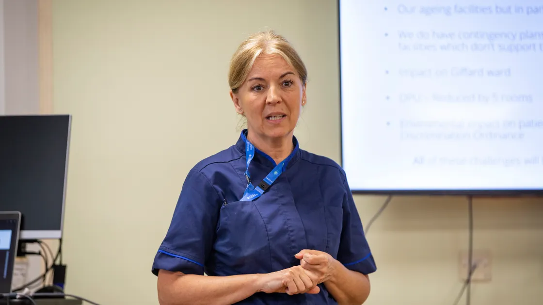 Elaine Burgess, director of care delivery. (32980244)