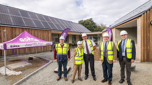 GSPCA marks Wildlife Hospital build milestone