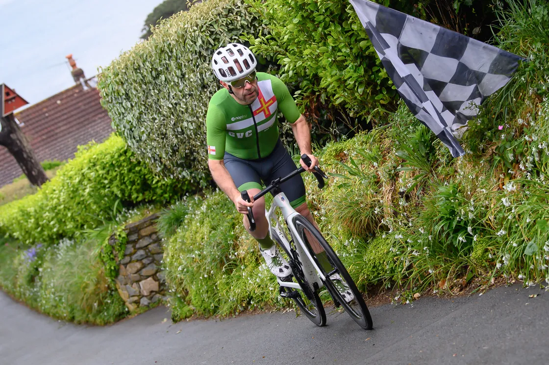 Previous Guernsey Velo Club president Alex Margison, pictured at the PVK Easter Festival, is one veteran rider who has stepped up for Orkney 2025.