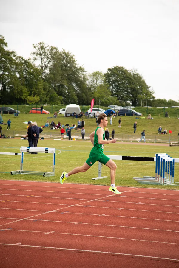 Quarter-miler Nic Ackermann produced personal bests and Island Games A standards both on the flat and with hurdles. 