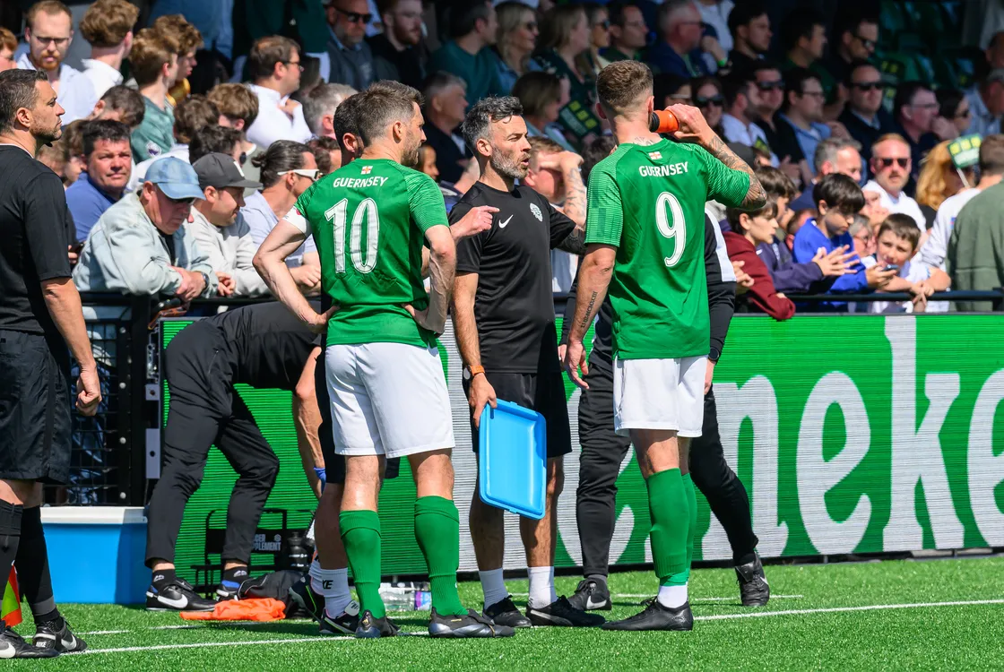 Dave Merris guided Guernsey to a long-awaited win in the first Muratti played at Victoria Park last season.