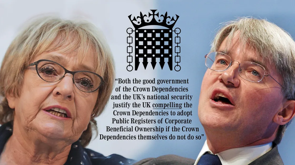 Margaret Hodge MP and Andrew Mitchell MP have written a letter to Gavin St Pier regarding the issue of Public Registers of Beneficial Ownership in Britain.