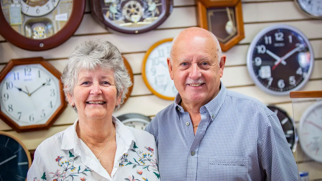 Susan and Tom Oliver from New Time at Oatlands. (Picture by Sophie Rabey, 29828445)