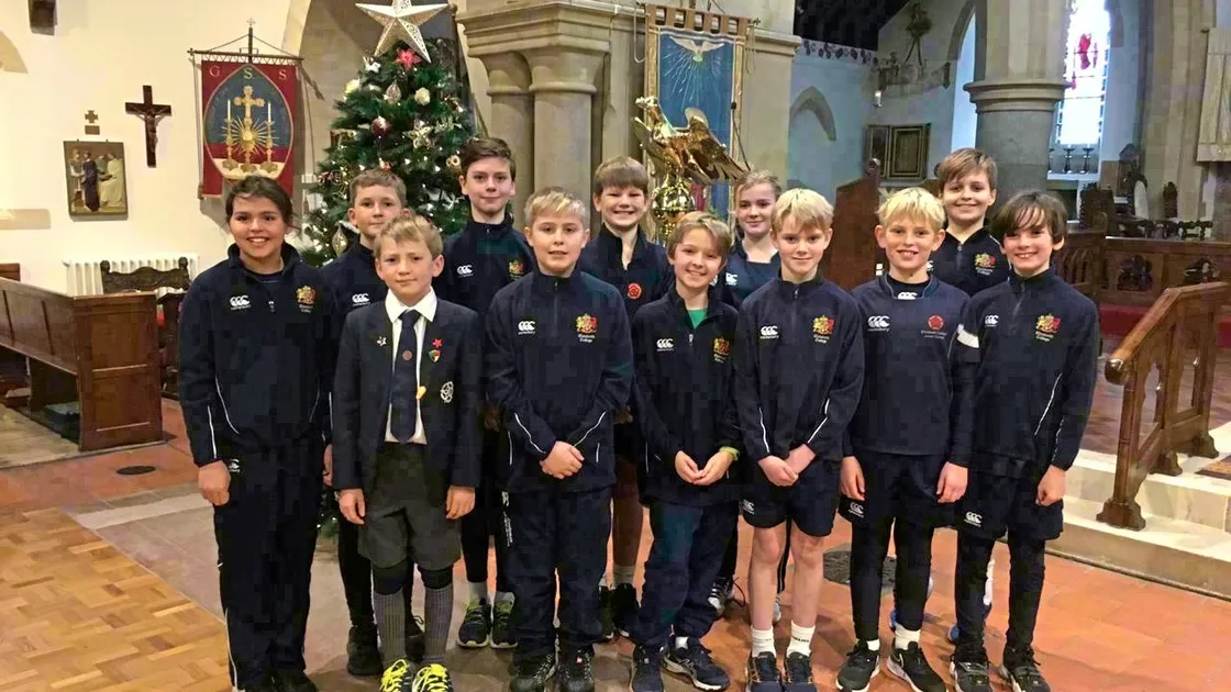 Year 6 choir members from Elizabeth College Junior School at a rehearsal for their Christmas concert, which was held last night. (Picture by Emily Hubert, 29016415)