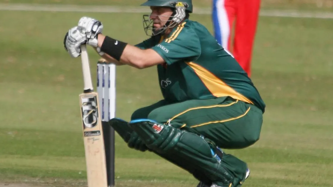 From player to coach: Lee Savident, pictured in the days when he opened the batting for Guernsey, is now national coach. (29775421)