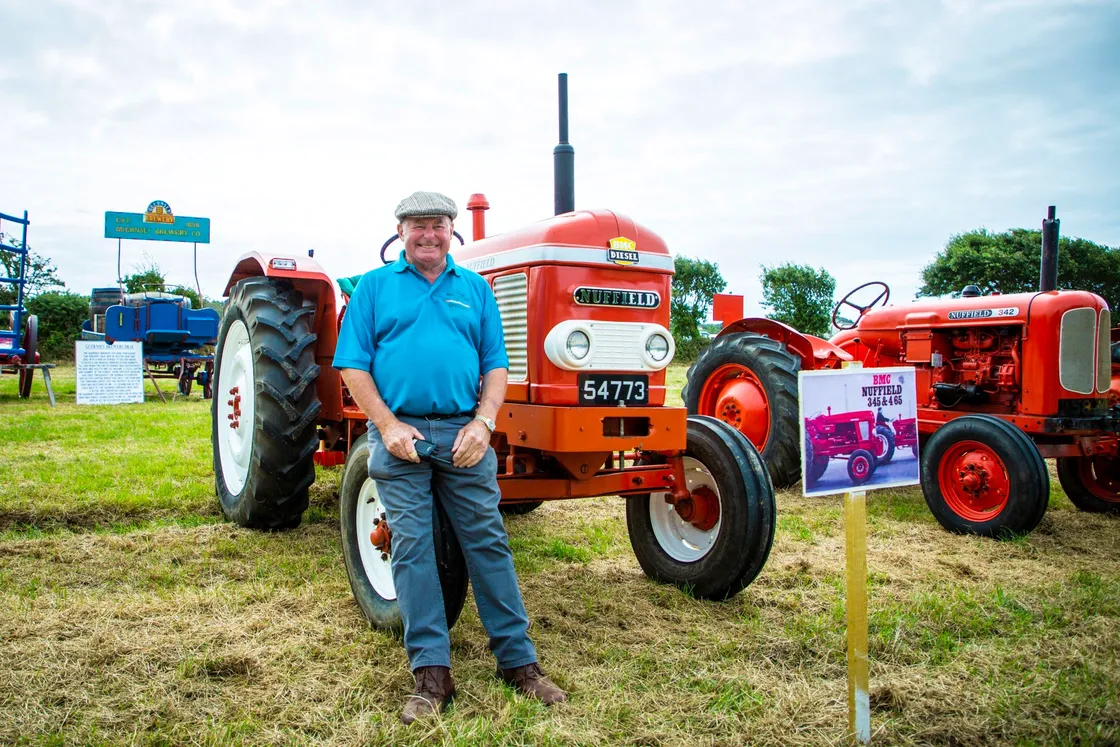 The Vintage Agricultural Show Chairman Ron Le Cras. (Picture by Sophie Rabey, 8612256)