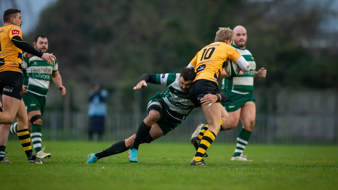 Jordan Smiler returns at No 8 for Raiders for tomorrow’s home clash with Tonbridge Juddians. (Picture by Luke Le Prevost, 31533051)