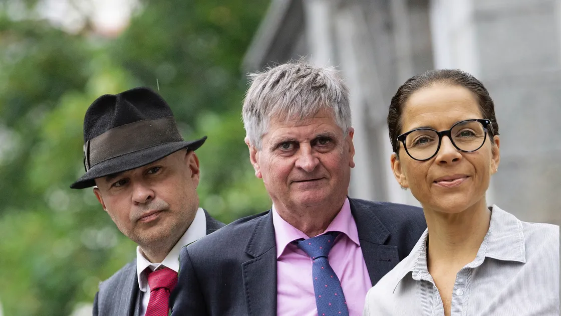 Picture By Peter Frankland. 26-06-19 Deputies Carl Meerveld, Rob Prow and Andrea Dudley-Owen. (26909980)