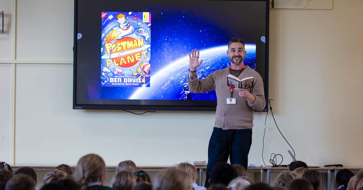 Authors inspire children during Book Week