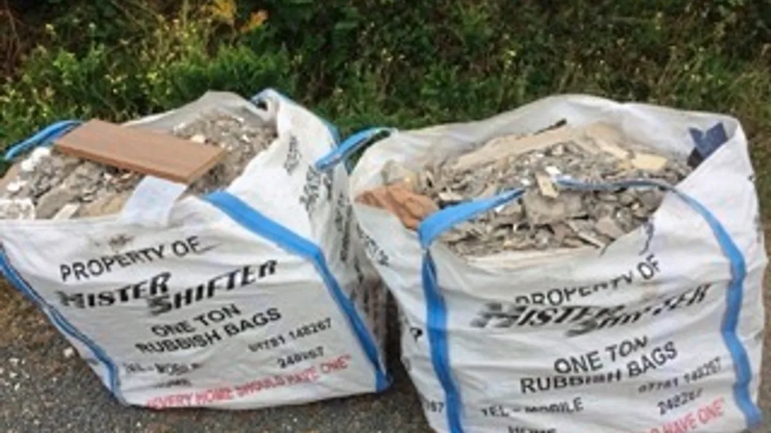 The person who rents the Forest field where this rubbish was dumped wants to see the law changed to prosecute more fly-tippers.