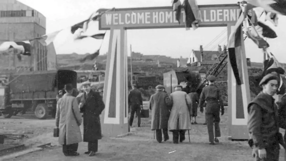 "Welcome home to Alderney"
