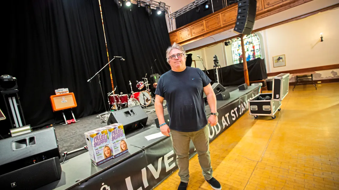 St James director Jon Bisson. (Picture by Sophie Rabey, 33723223)