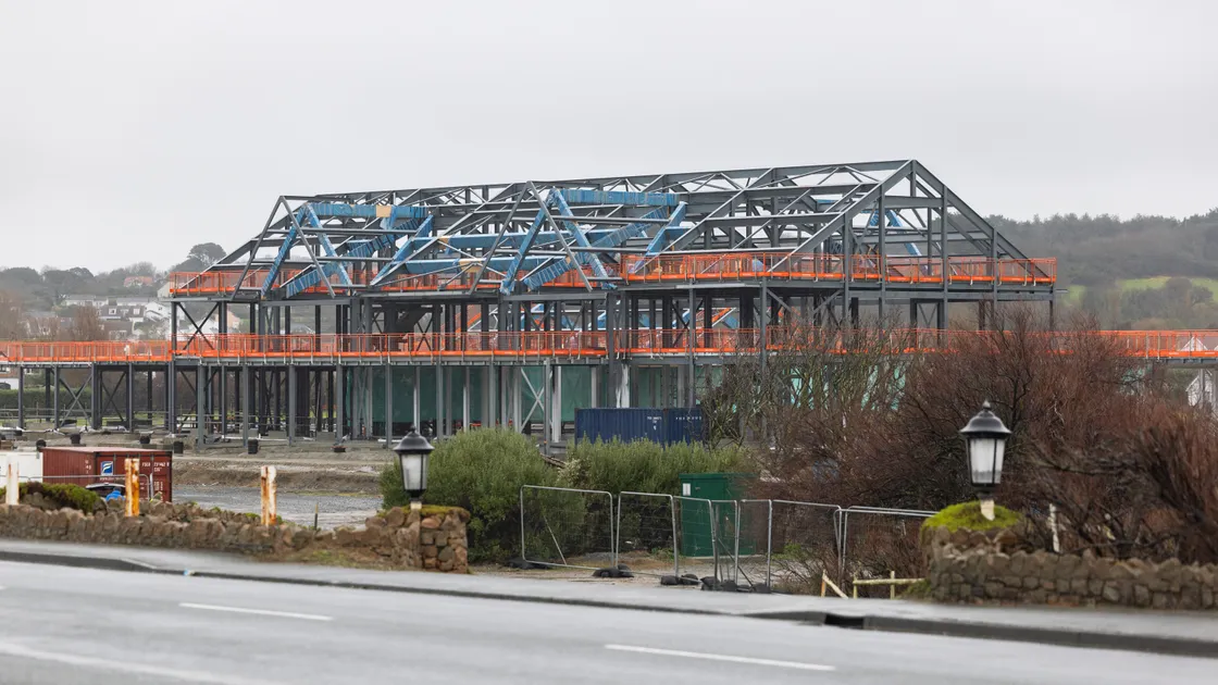 The country club and health suite are due for completion in early 2027, with the golf course itself due to be opened in August this year.