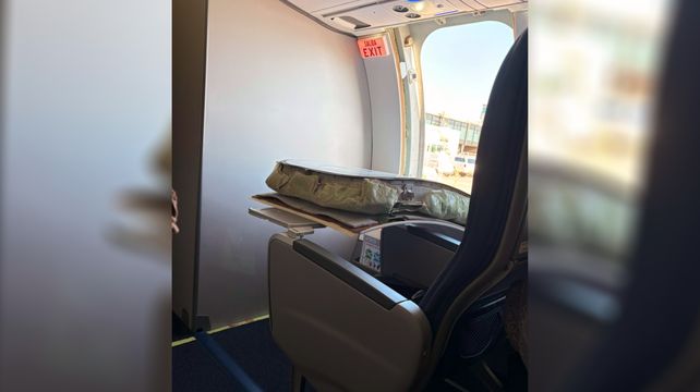 Aurigny passenger accidentally opens emergency exit