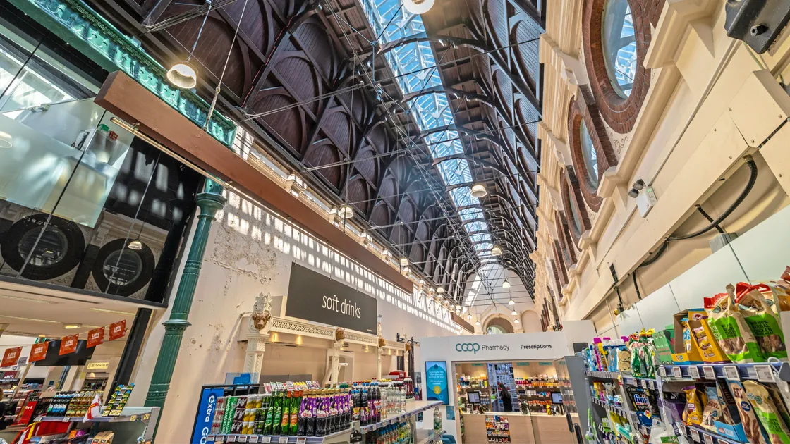 The Market Buildings in St Peter Port have a rich history dating back over 200 years