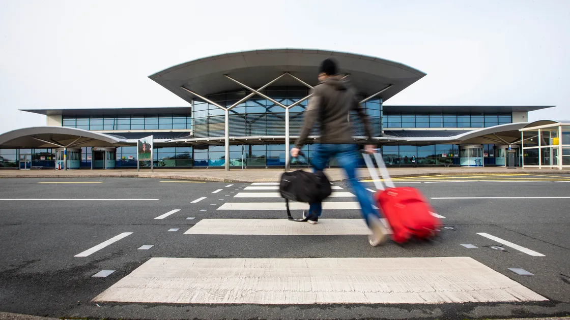 With various constraints in place due to Covid-19, 2020 was a quiet year for Guernsey Airport, with the number of passengers falling dramatically. (Picture by Sophie Rabey, 30031962)