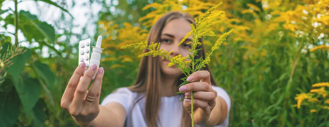 Hay fever treatment involves a combination of medicines