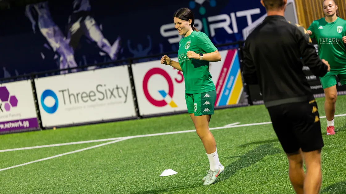 Kenneally and GFC Women are preparing for their first English league game on Sunday