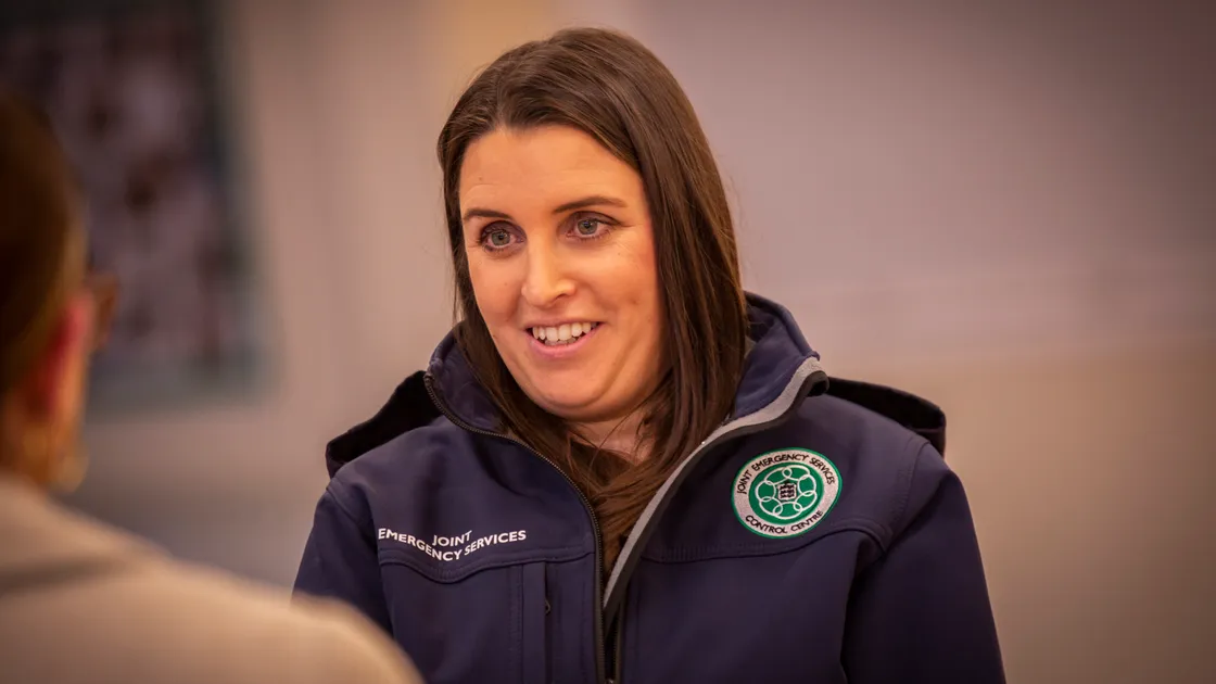 Elizabeth Arklie was the Joint Emergency Services Control Centre call handler who took Colby's call. (31701478)