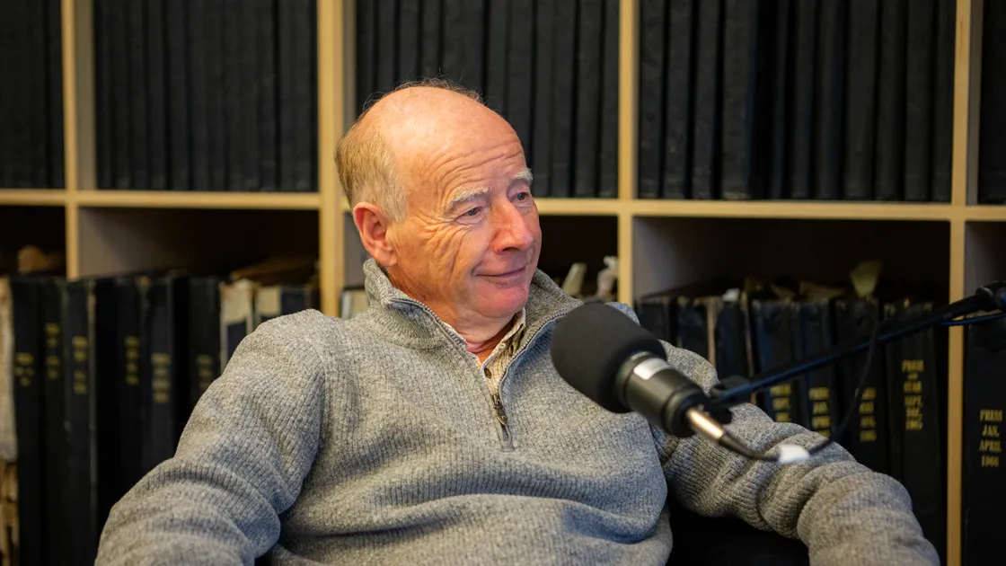 HSC president George Oswald speaking on the Guernsey Press Politics Podcast