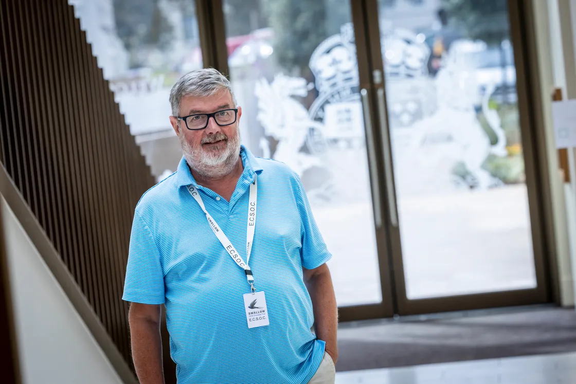 Course director Charlie Cottam.
