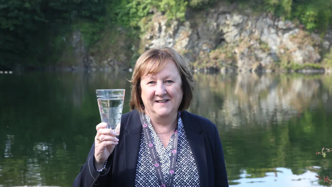Margaret McGuiness, Guernsey Water’s qwater quality risk manager, has used the start of Water Saving Week to highlight ways islanders can save water. (30842989)