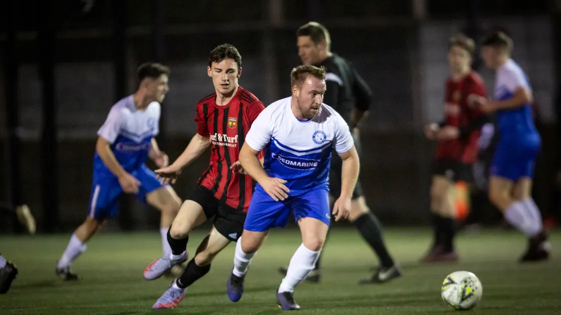 Jack Batiste on the ball for Rovers against Rangers. (Picture by Sophie Rabey, 30443284)