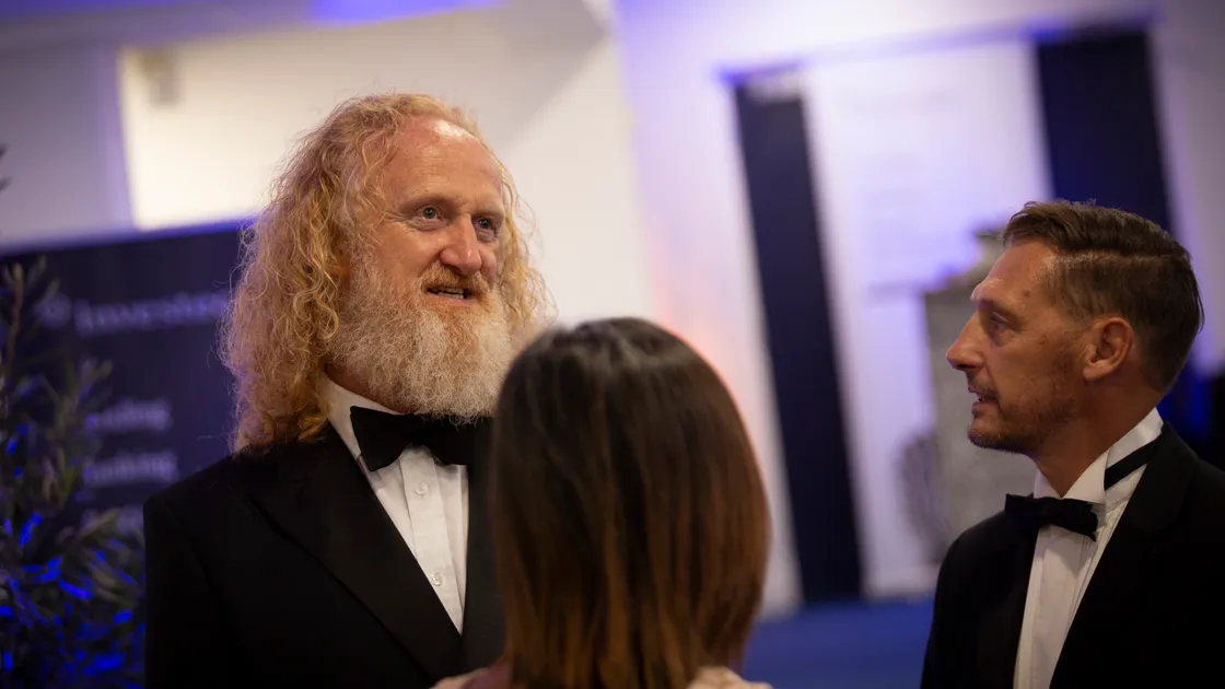 Murray McArthur, whose long list of acting roles includes Game of Thrones, at the Marooned Awakening world premiere. (Picture by Sophie Rabey, 31626595)