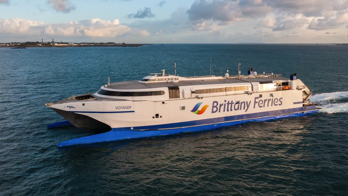 Brittany Ferries grew traffic on the St Malo-Guernsey route by nearly 60% year-on-year