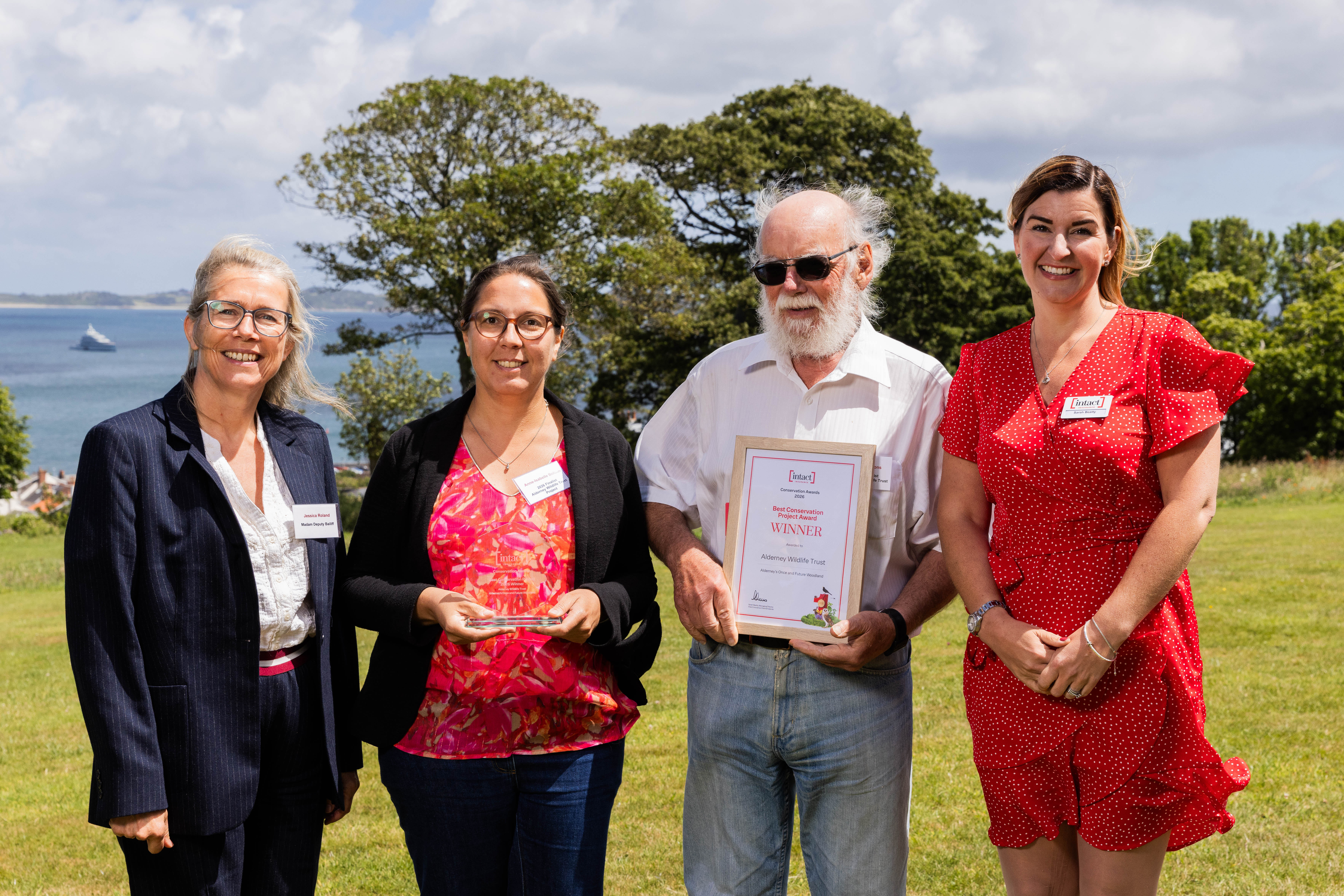 Top conservation award is won by Alderney Wildlife Trust