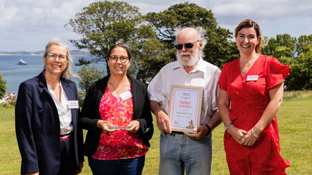 Top conservation award is won by Alderney Wildlife Trust