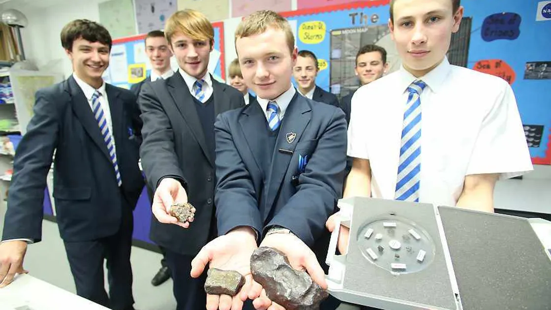 Priceless space rocks leave pupils starry-eyed