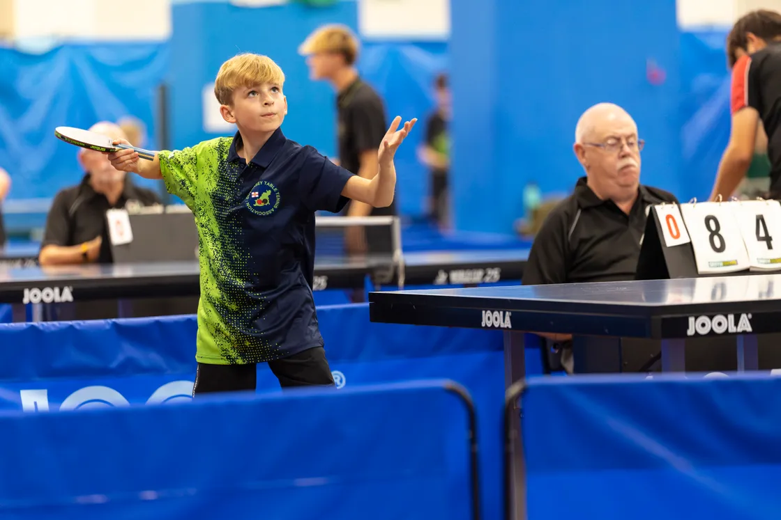 Luke Evans placed a creditable seventh place despite being only 12 years old