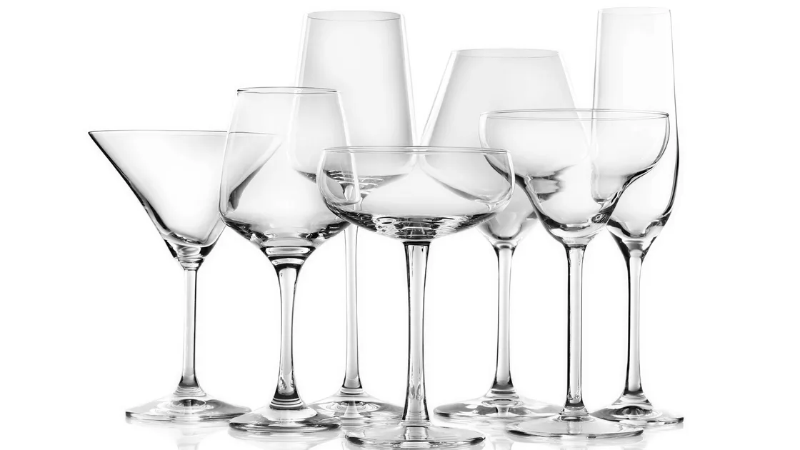 ‘You don’t have to spend a fortune on glasses, just make sure you buy a glass that is shaped like a tulip and large enough to swirl the wine around in’