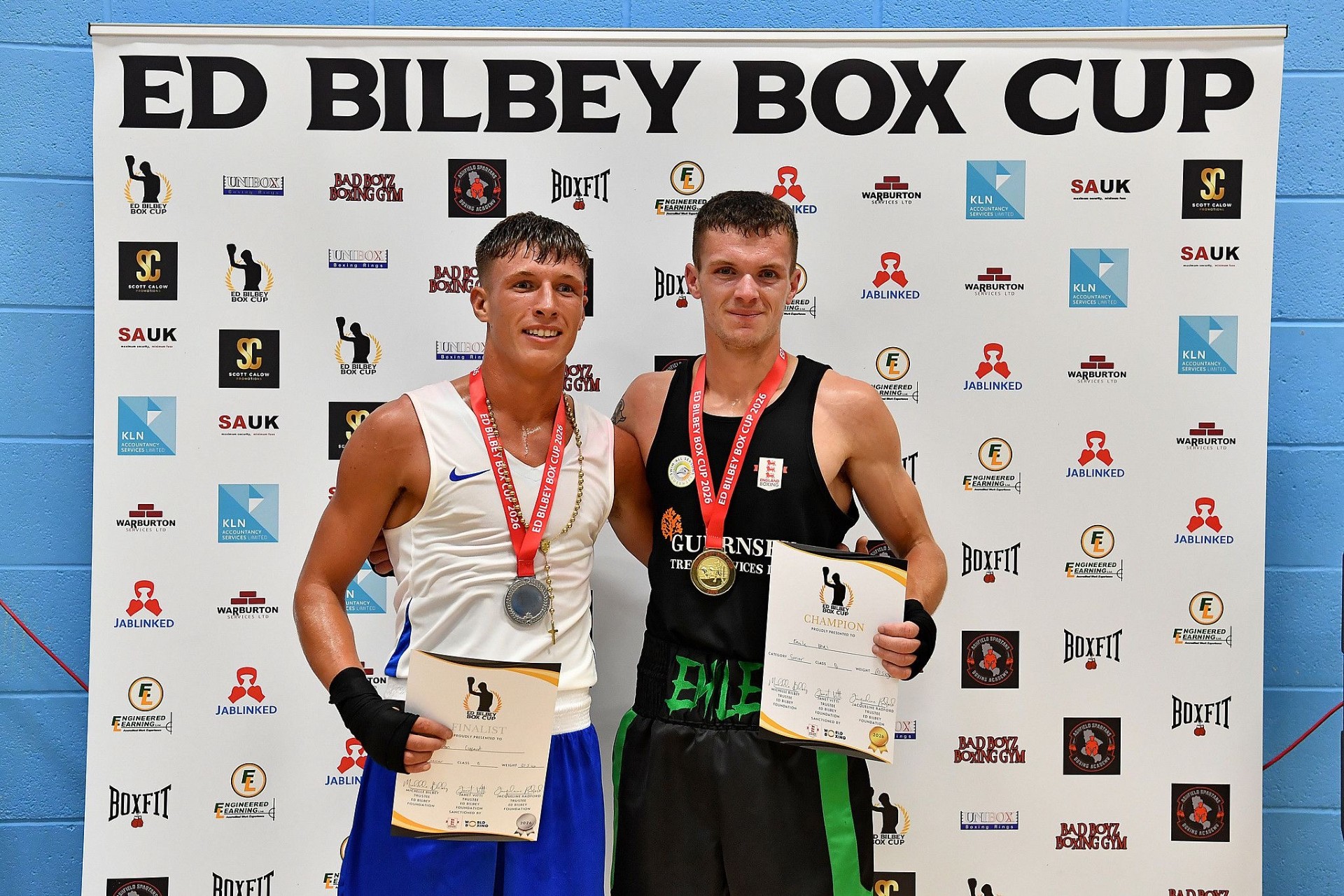 Guernsey pair strike gold in Nottingham