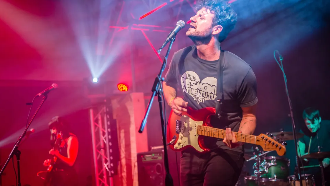 Jersey band The Tarantulips played at the Independent Venue Week event at St James.