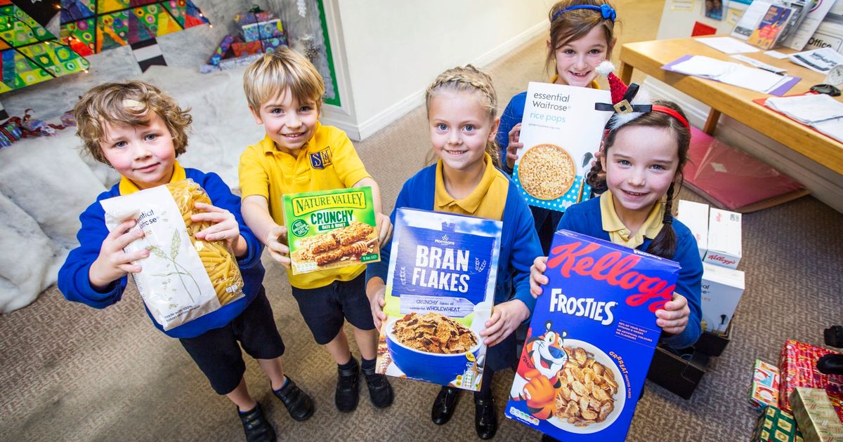Pupils’ reverse advent calendars will help less fortunate