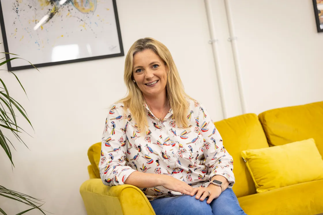 Carers Guernsey chair Ellie Lawrence. 