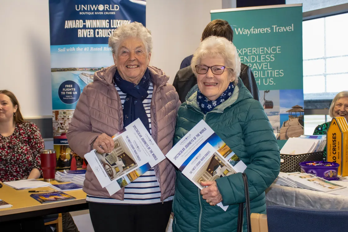 Shopping for Cruises were Anne Le Noury and Maureen Le Page