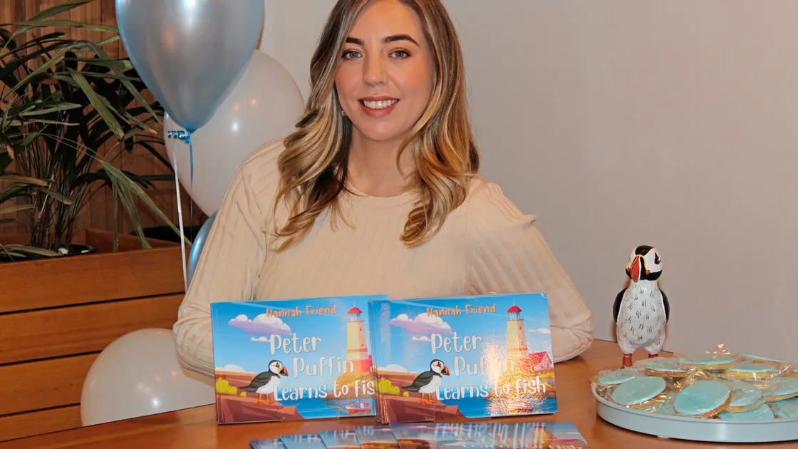 Guernsey-born writer Hannah Friend has had her first book published after being inspired by seeing puffins when she was growing up in the island. (33461673)