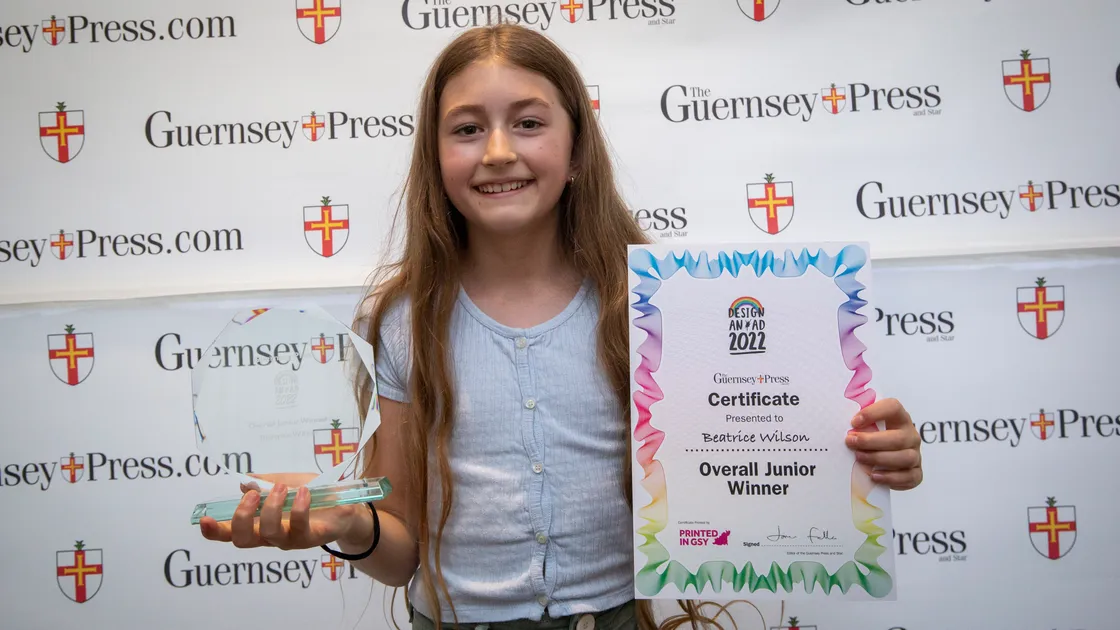 Overall junior winner Beatrice Wilson, 11, who has entered since she started school, submitted three different designs. Her school, The Ladies’ College Melrose, was the top school. (Picture by Sophie Rabey, 30927601)