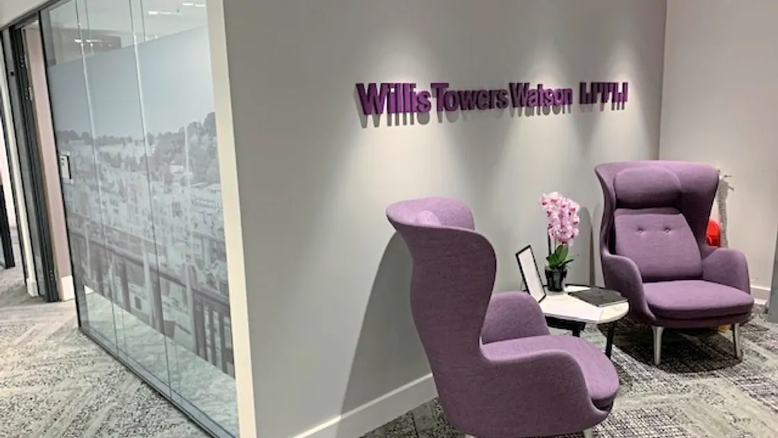 Part of Willis Towers Watson’s new premises.
