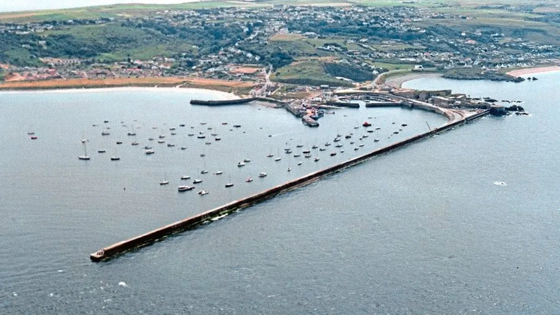 Alderney Breakwater. (Picture Brian Green, 19865037)
