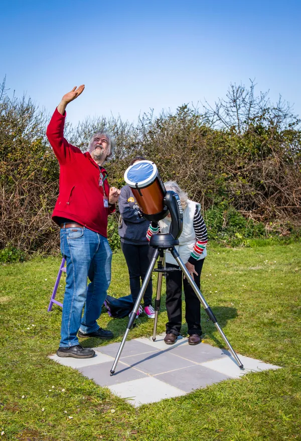 Science of the sun at La Societe open day