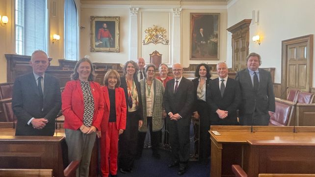 Islands’ All-Party Parliamentary Group on visit