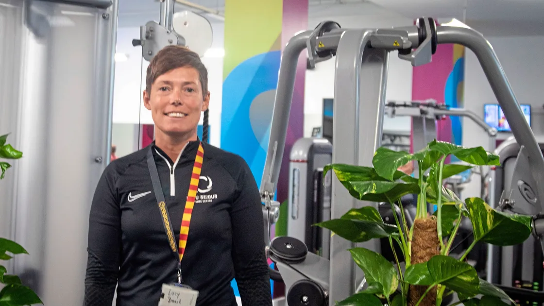 Lucy Smart, Beau Sejour active fitness and health manager. (Picture by Erin Vaudin, 33401665)
