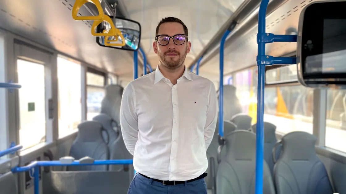 Ashley Robbins will be overseeing all daily operations for Stagecoach in the island as its new depot and contracts manager