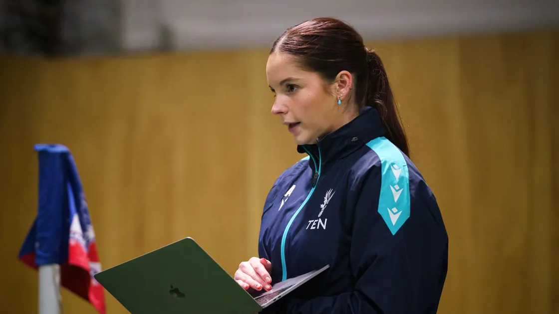 Former sprinter Amelia Lees is now a sports sciene